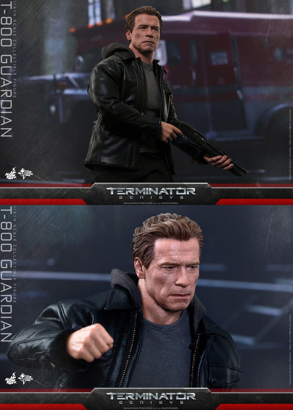 Terminator•Genisys1/6[T−800] Movie Masterpiece Terminator: New Launch/Genisys 1/6 scale